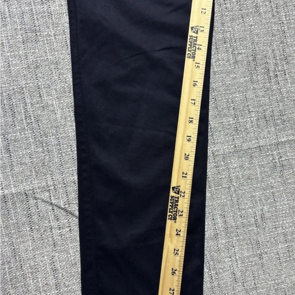 FLX Chino Pants Mens 30x32 Navy Blue Excellent Stretch Performance Commuter